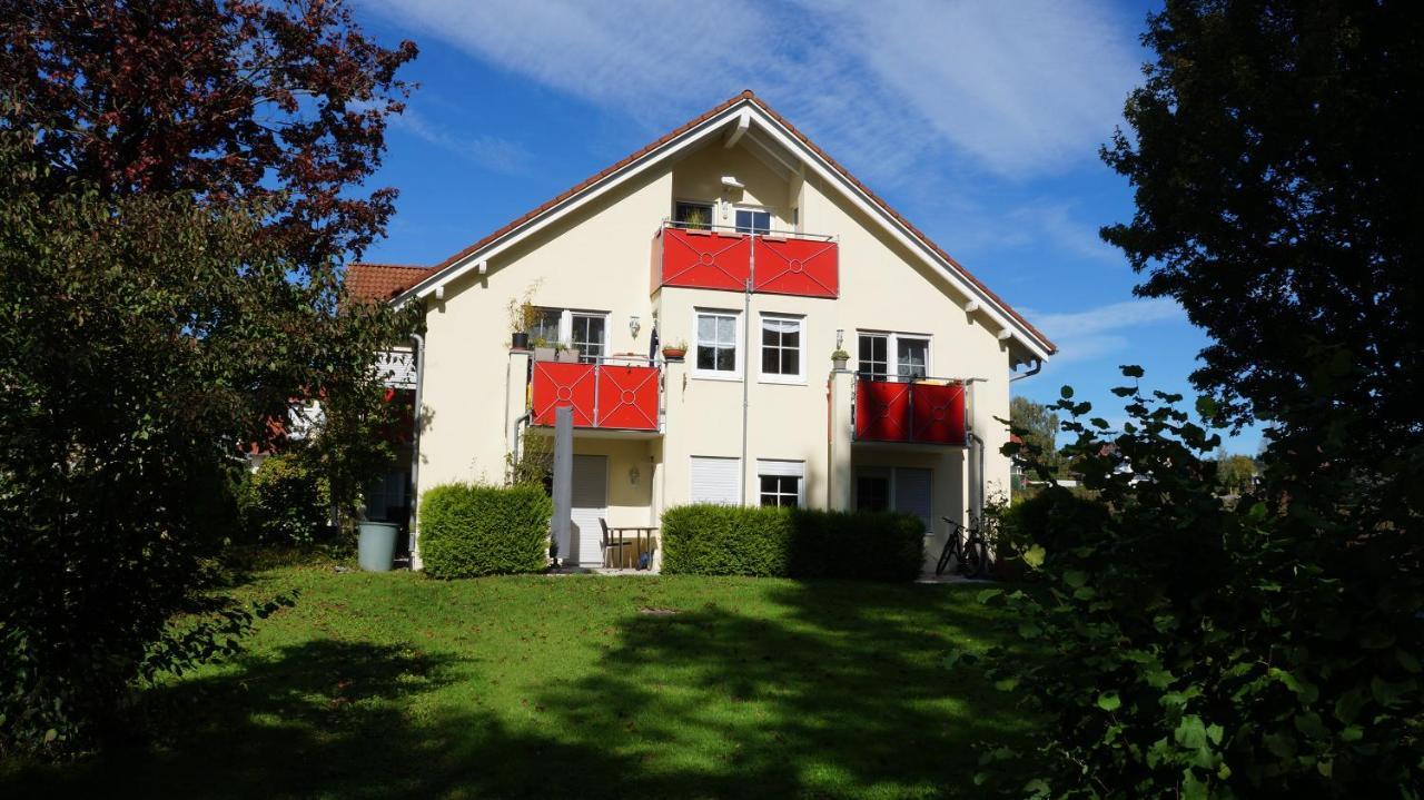 Bodensee Apartment Wasserburg "Im Tiefen Brunnen" Eksteriør billede